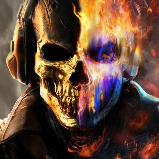 Ghost Call of Duty 4k iPhone wallpaper