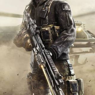 Ghost Call of Duty 4k iPhone wallpaper