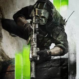 Ghost Call of Duty 4k iPhone wallpaper