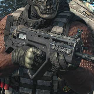 Ghost Call of Duty 4k iPhone wallpaper