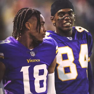 Justin Jefferson winter wallpaper