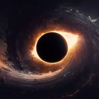 Space 4k dark wallpaper