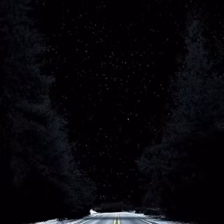 Dark highway wallpaper