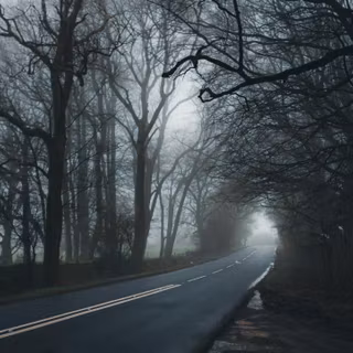 4k dark road wallpaper