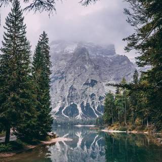 Calming landscape phone wallpaper