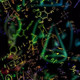 Phone chemistry wallpaper