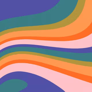 Retro design wallpaper