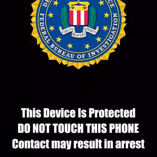 FBI iPhone wallpaper