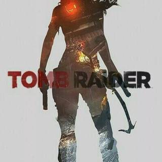 Lara Croft phone wallpaper