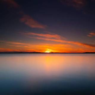 Calming landscape phone wallpaper