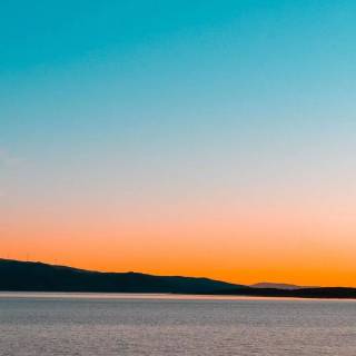 Calming landscape phone wallpaper