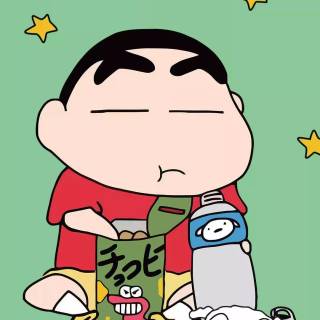Crayon Shin-chan phone wallpaper
