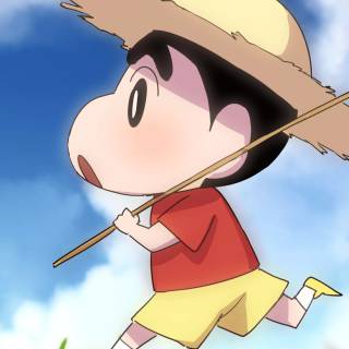 Crayon Shin-chan phone wallpaper