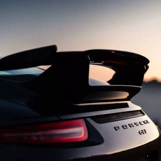 Porsche black iPhone wallpaper