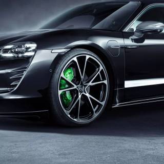 Porsche black iPhone wallpaper