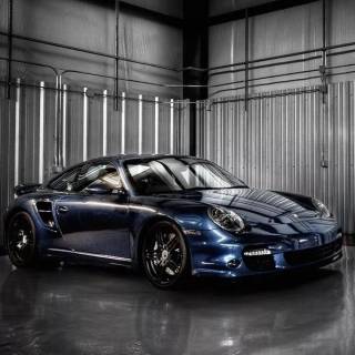 Porsche black iPhone wallpaper