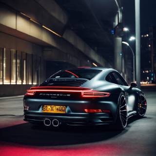 Porsche black iPhone wallpaper