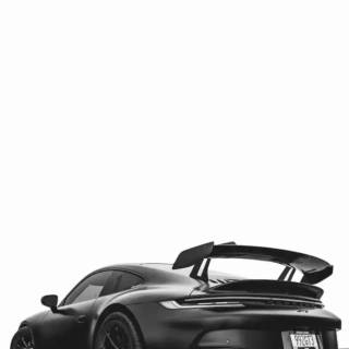 Porsche black iPhone wallpaper