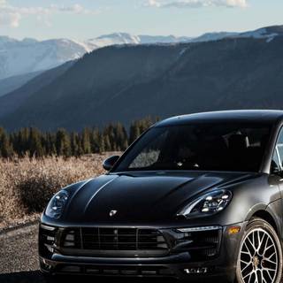 Porsche black iPhone wallpaper