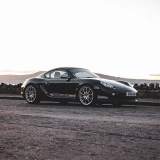 Porsche black iPhone wallpaper