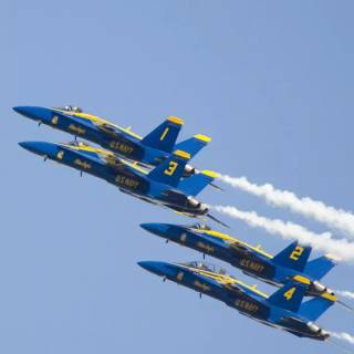 Blue Angels iPhone wallpaper