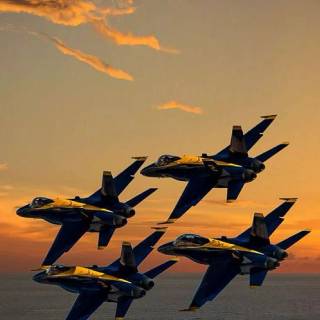 Blue Angels iPhone wallpaper