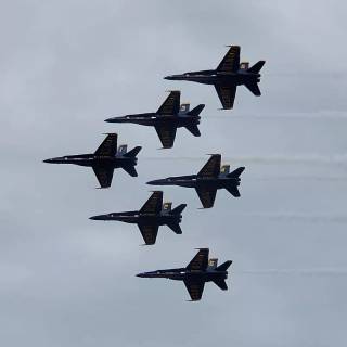 Blue Angels iPhone wallpaper