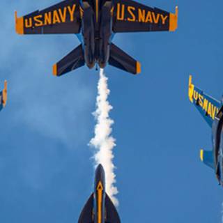 Blue Angels iPhone wallpaper