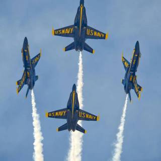 Blue Angels iPhone wallpaper