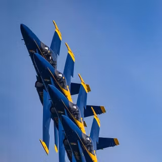 Blue Angels iPhone wallpaper