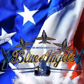 Blue Angels iPhone wallpaper