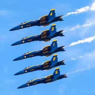 Blue Angels iPhone wallpaper