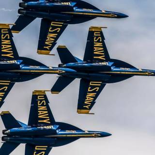 Blue Angels iPhone wallpaper