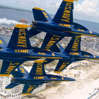 Blue Angels iPhone wallpaper