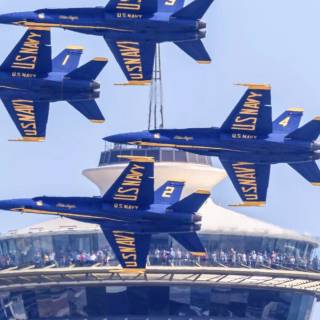 Blue Angels iPhone wallpaper