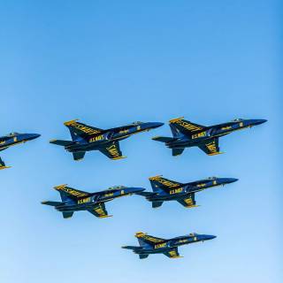 Blue Angels iPhone wallpaper