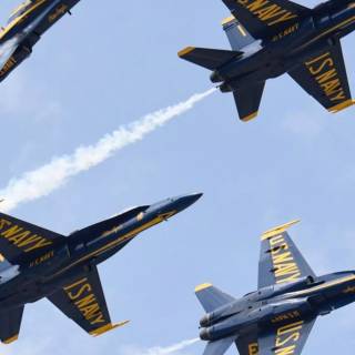 Blue Angels iPhone wallpaper