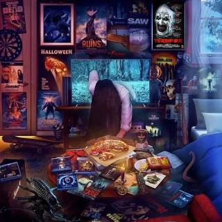 Horror game phone wallpaper