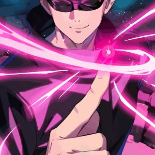 Gojo manga iPhone wallpaper