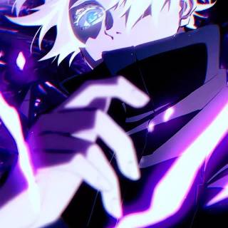 Gojo manga iPhone wallpaper