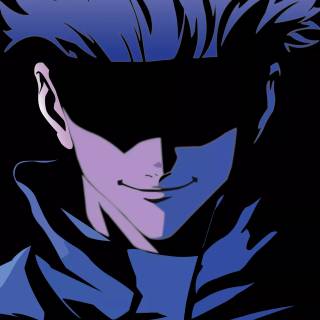 Gojo manga iPhone wallpaper