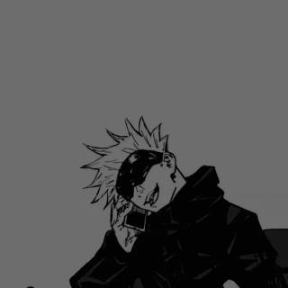 Gojo manga iPhone wallpaper