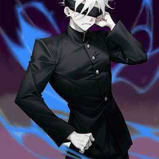 Gojo manga iPhone wallpaper