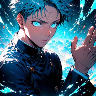 Gojo manga iPhone wallpaper