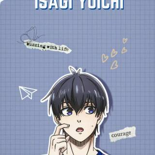 Isagi phone wallpaper