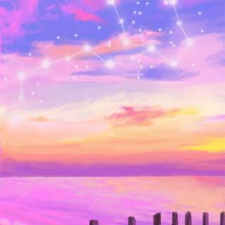 Aesthetic anime scenery phone wallpaper