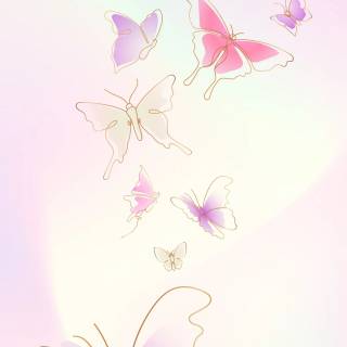 Butterflies phone wallpaper