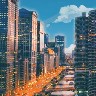 iPhone Chicago wallpaper
