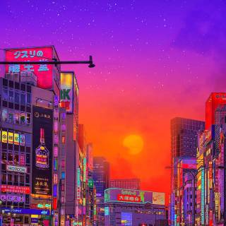 Tokyo Japan iPhone wallpaper