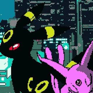 Pokémon pixel phone wallpaper